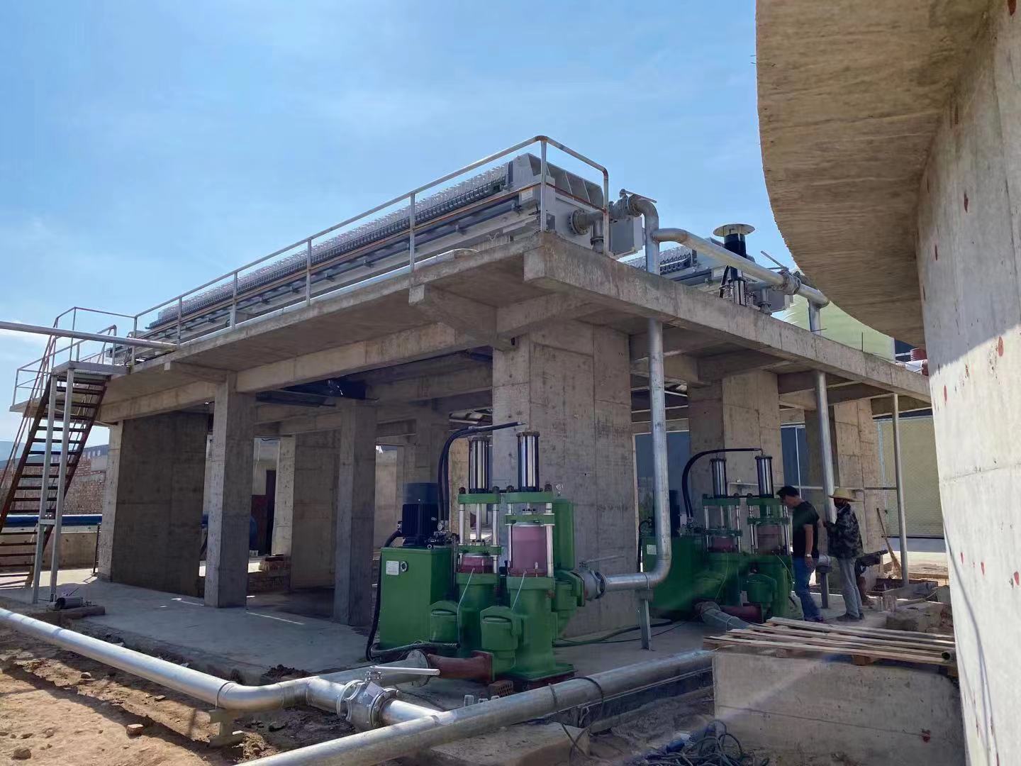 洗沙廠使用泵現場2